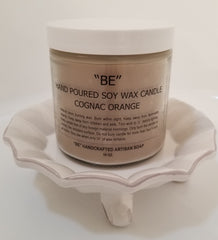 Cognac Orange Soy Wax  Candle