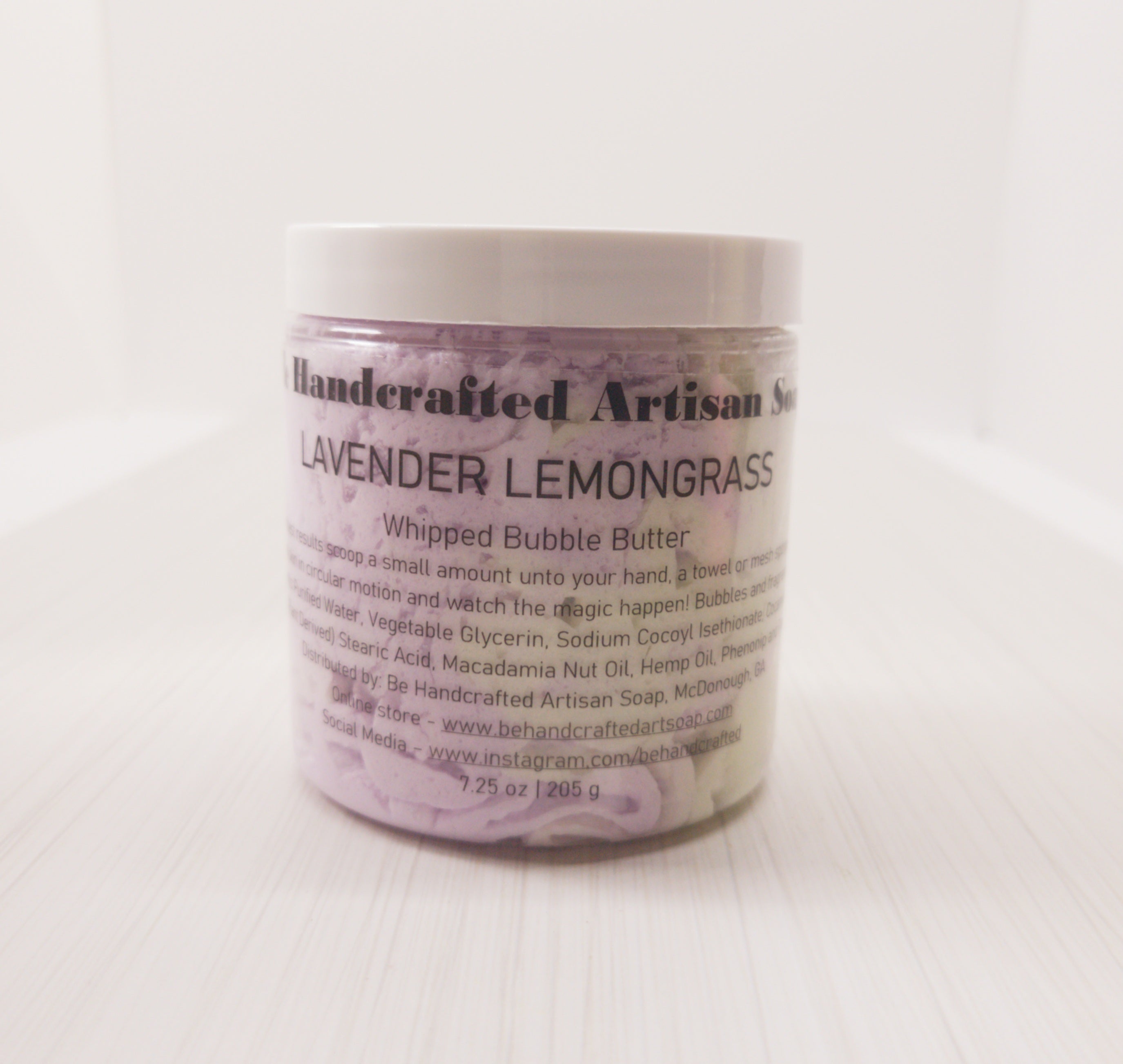 Whipped Bubble Butter - Lavender & Lemongrass