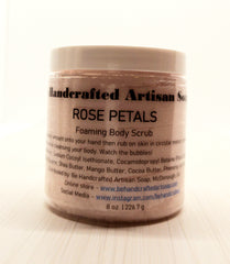 Foaming Body Scrub - Rose Petals