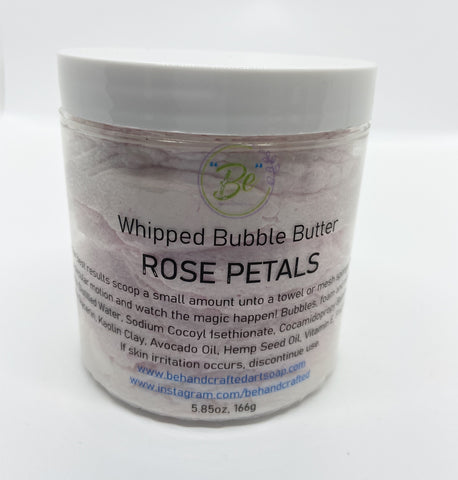 Whipped Bubble Butter - Rose Petals