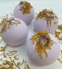 CBD - Lavender Bergamot & Calendula CBD Bath Bomb