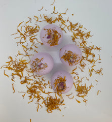 CBD - Lavender Bergamot & Calendula CBD Bath Bomb